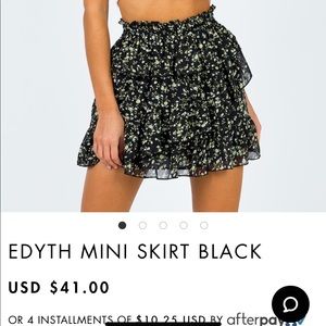 Princess Polly mini skirt